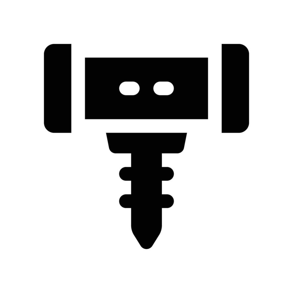 corkscrew solid icon. vector icon for your website, mobile, presentation, and logo design.