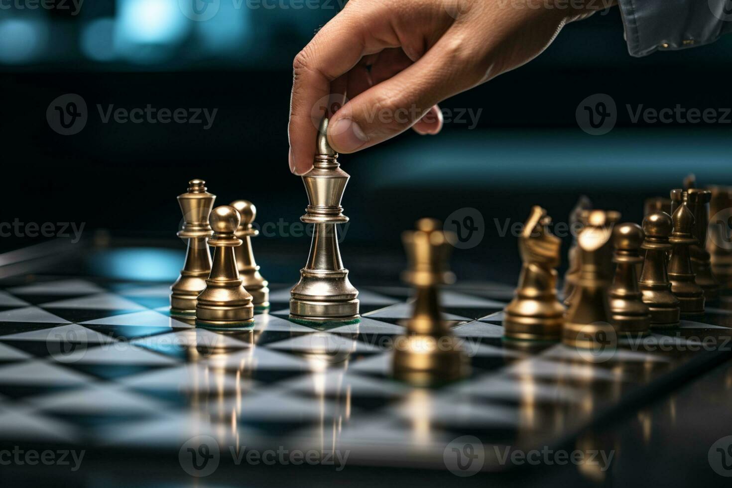In the world of business, a chess piece symbolizes strategic financial  decisions Vertical Mobile Wallpaper AI Generated 31596898 Stock Photo at  Vecteezy