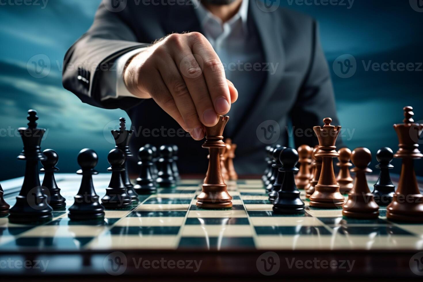 Chess, a metaphor for a businessmans game plan, strategy, and tactical  prowess Vertical Mobile Wallpaper AI Generated 31596790 Stock Photo at  Vecteezy