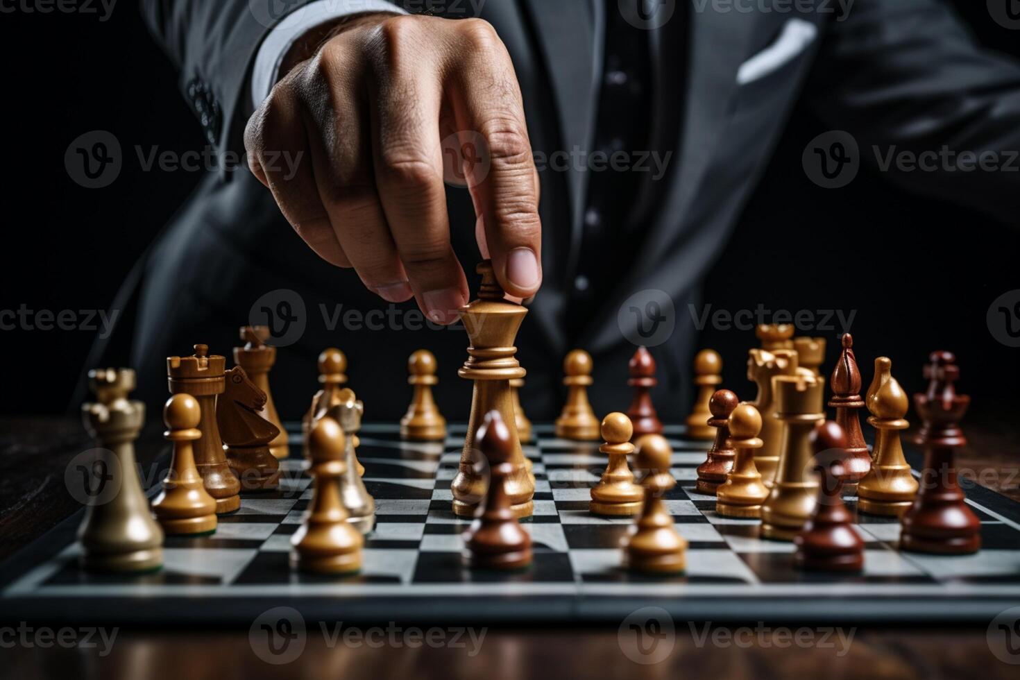 A skilled hand deftly slides a chess piece marked Chess across Vertical  Mobile Wallpaper AI Generated 31597116 Stock Photo at Vecteezy