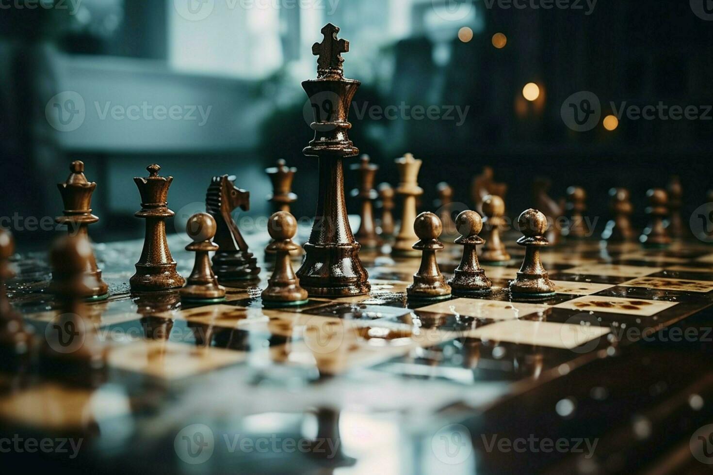 Checkmate A decisive business strategy ends the chess game with a kings  defeat Vertical Mobile Wallpaper AI Generated 31596780 Stock Photo at  Vecteezy
