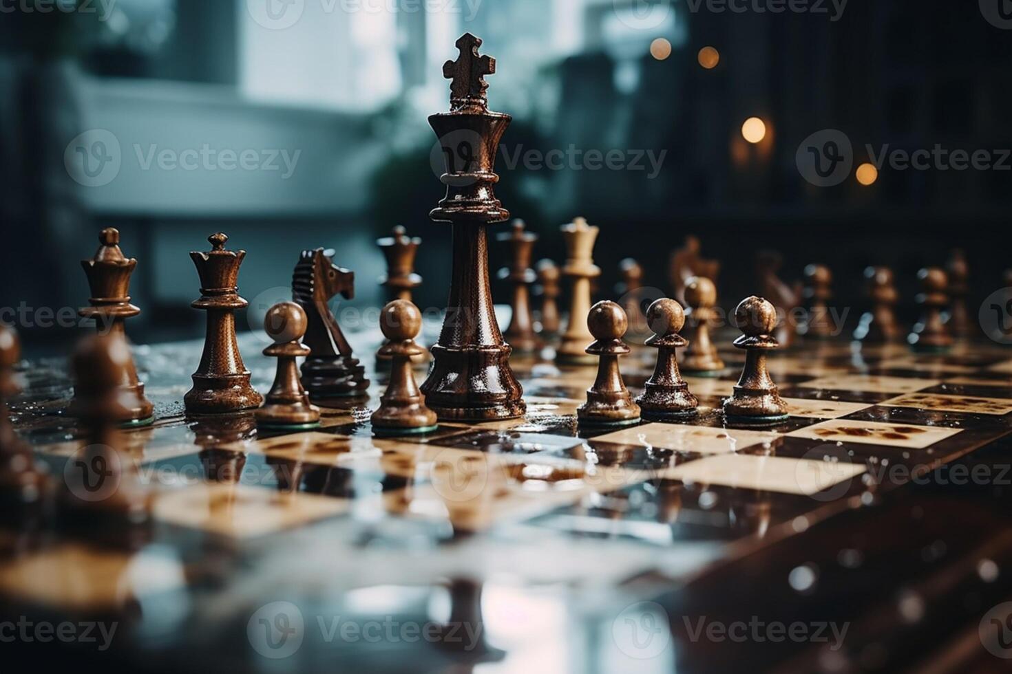 In the world of business, a chess piece symbolizes strategic financial  decisions Vertical Mobile Wallpaper AI Generated 31596906 Stock Photo at  Vecteezy