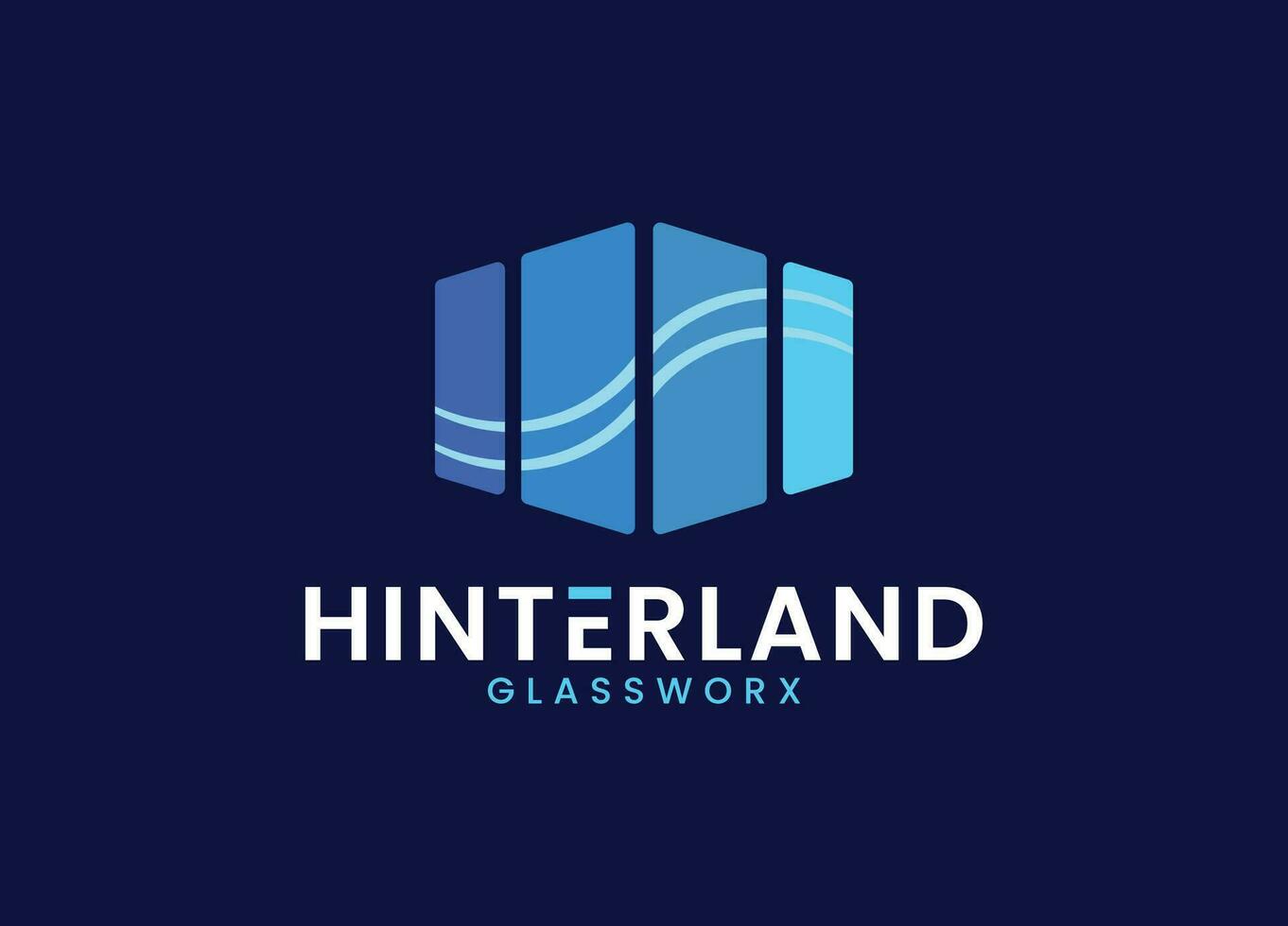 mirror vector logo design free template