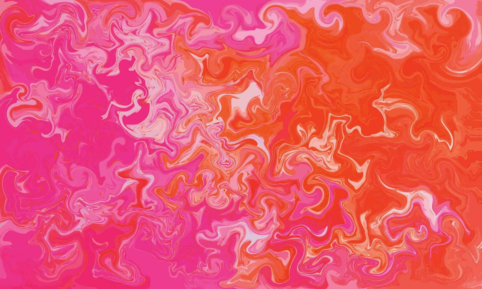 Colorful and abstract fluid marble background template copy space. Liquid and dynamic swirl shape backdrop design. Contemporary art graphic element for poster, banner, or cover. vector