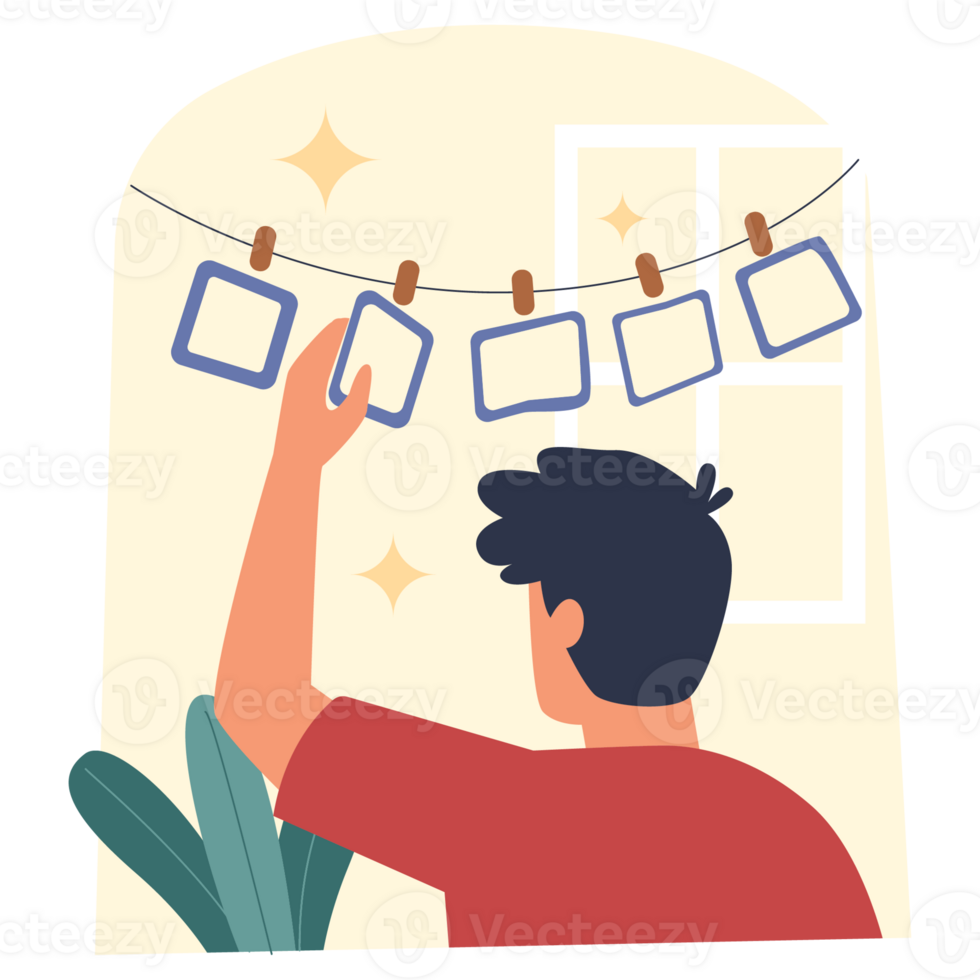 Hanging Photo Photo Studio 2D Color Illustrations png
