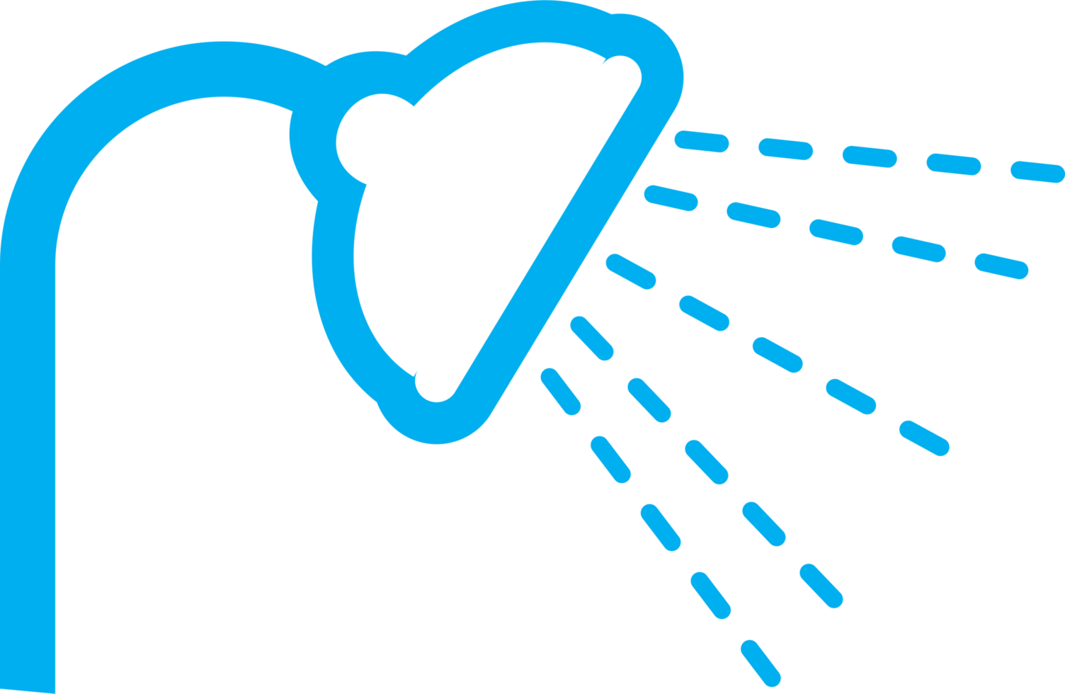 Shower icon illustration png