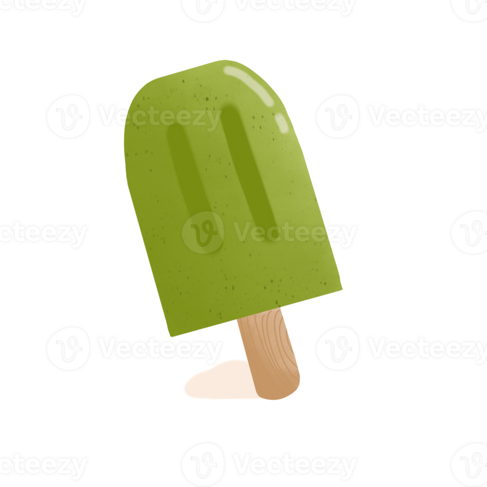 green tea ice cream png