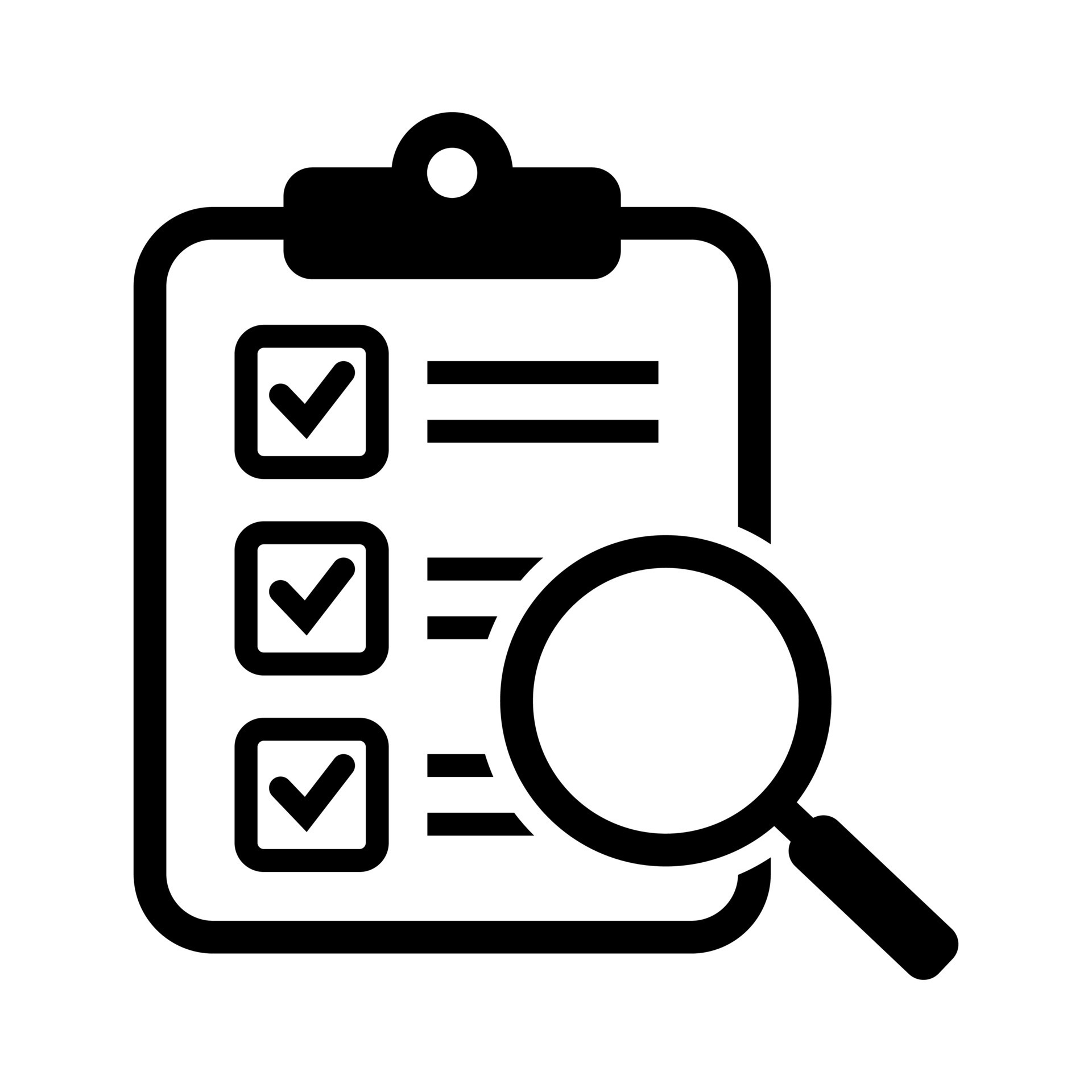 Magnifier Assessment Checklist Icon Isolated Vector 29327548 Vector magnifier-assessment-checklist-icon-isolated-vector-29327548-vector