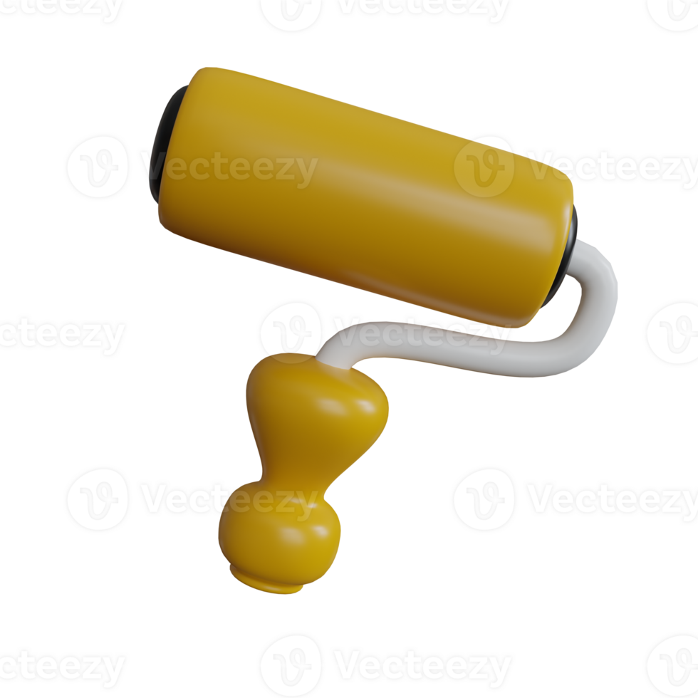 3d rendering of a construction worker icon png