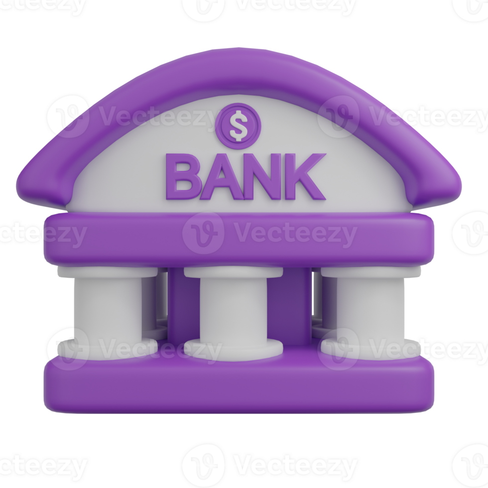 3d rendering of financial icons png