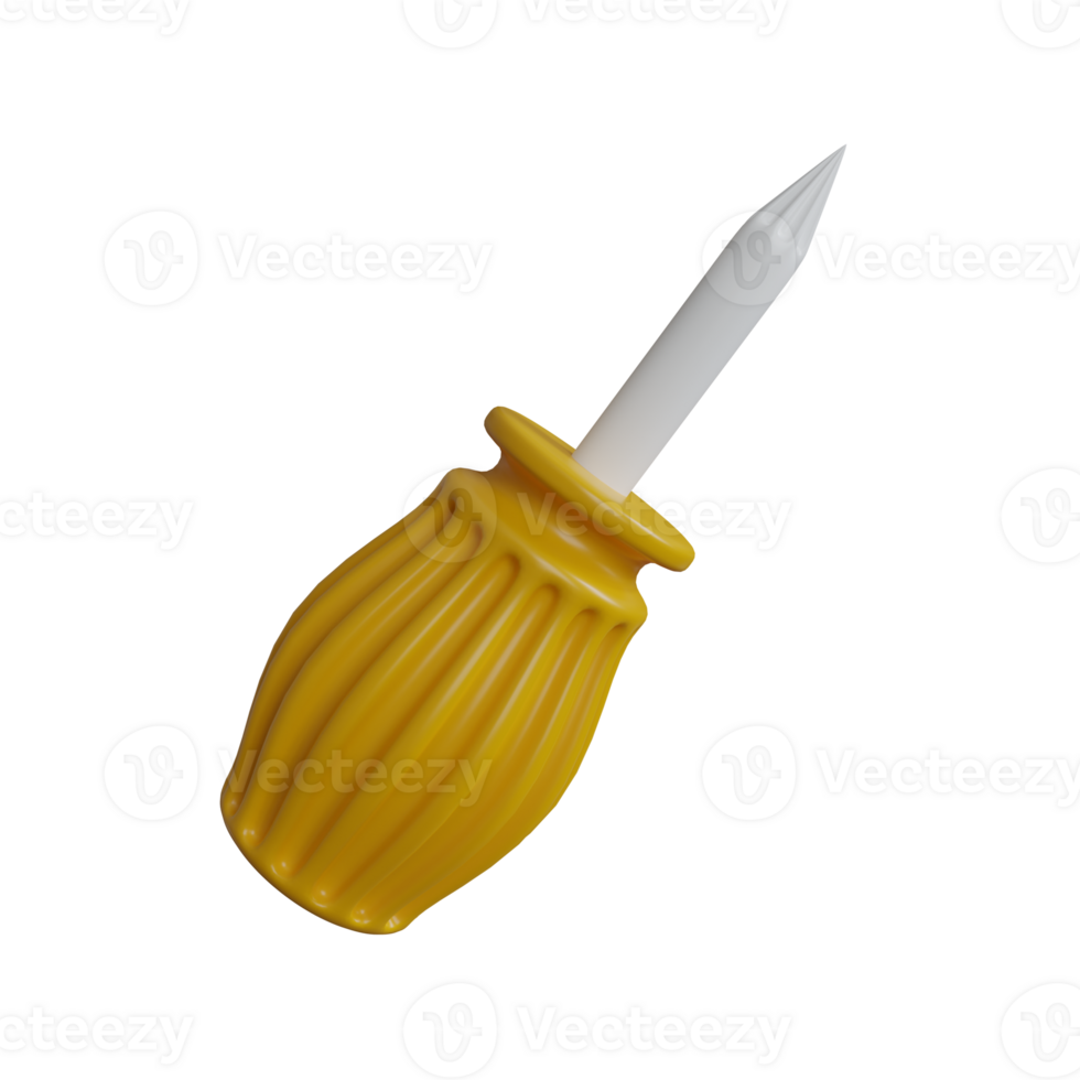 3d rendering of a construction worker icon png