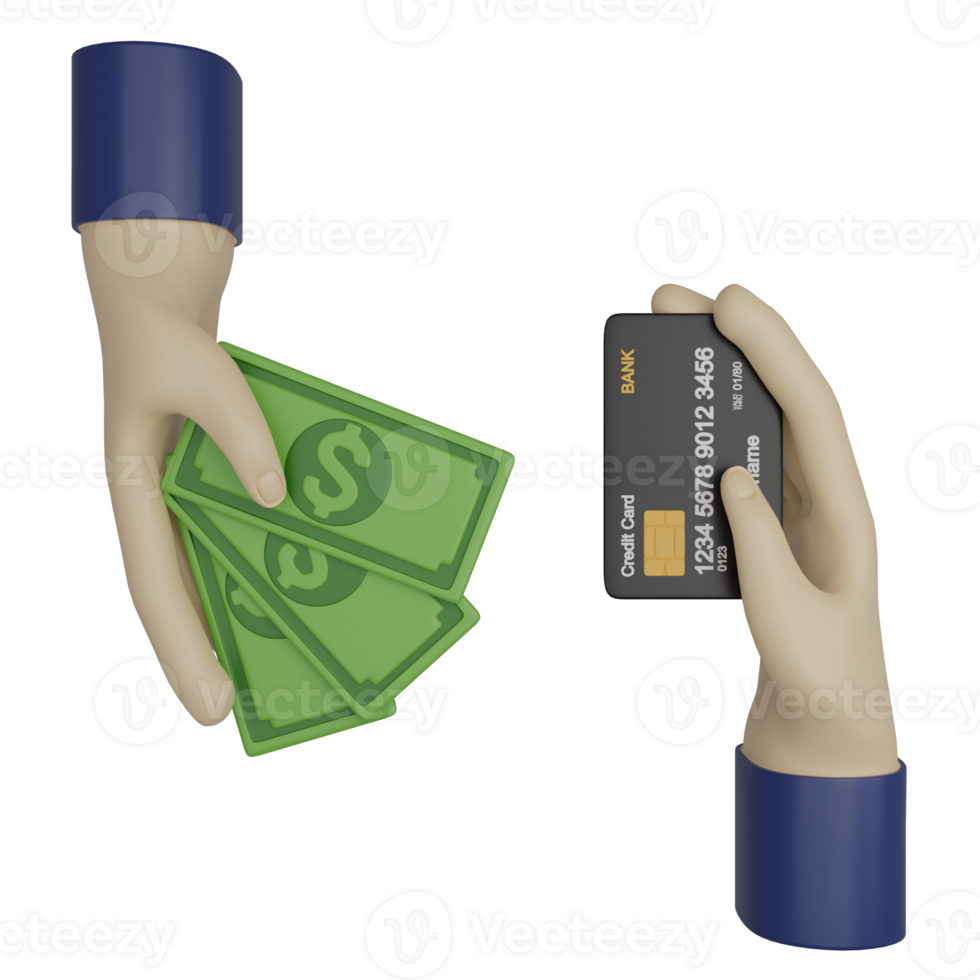 financial icon 3d rendering png