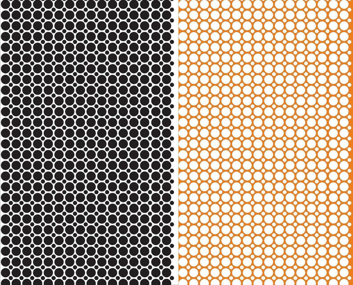 dotted circle fabric design, dots fabric design art, vector