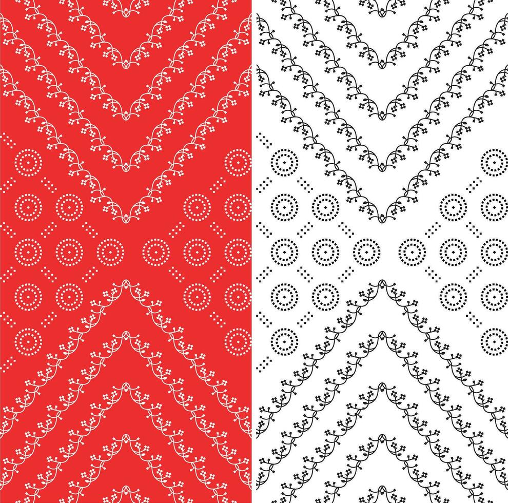 circle fabric design rounded square artwork vector