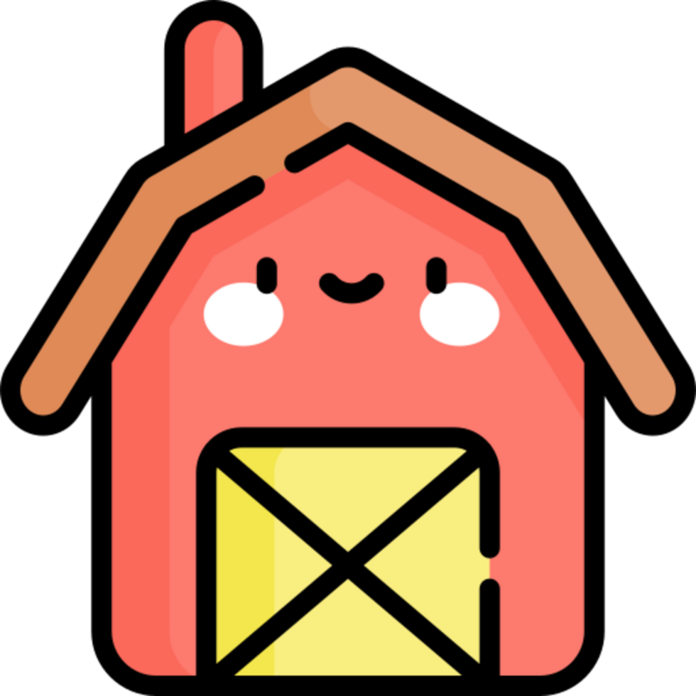 barn icon design png