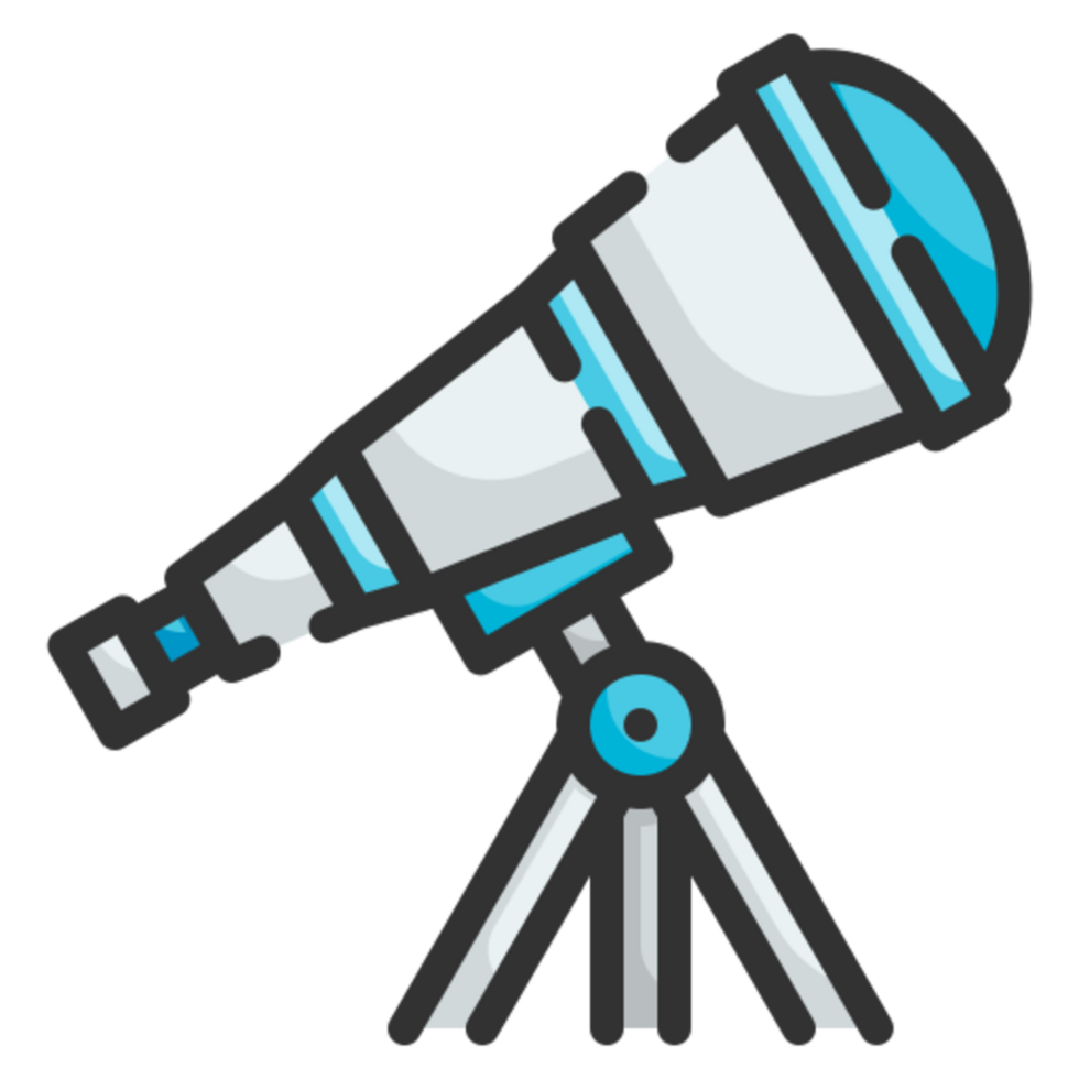telescope icon design png