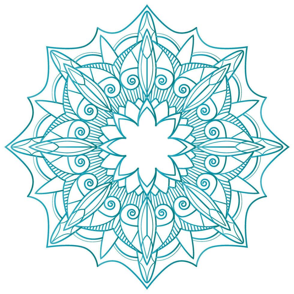 vector mandala circles design