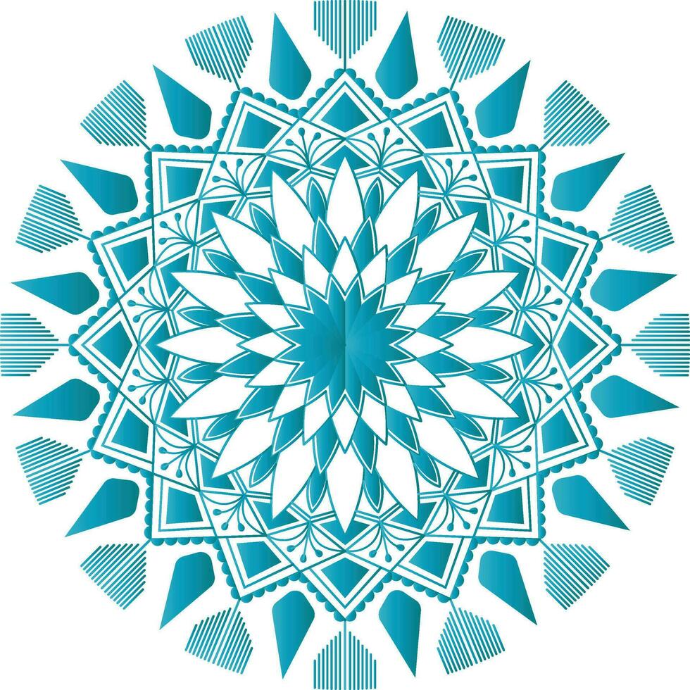 vector mandala circles design