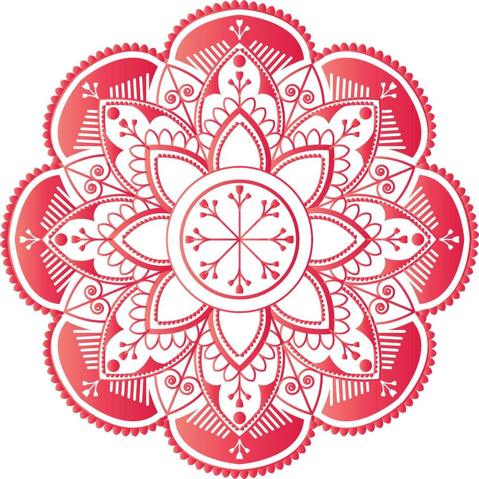 vector mandala circles design