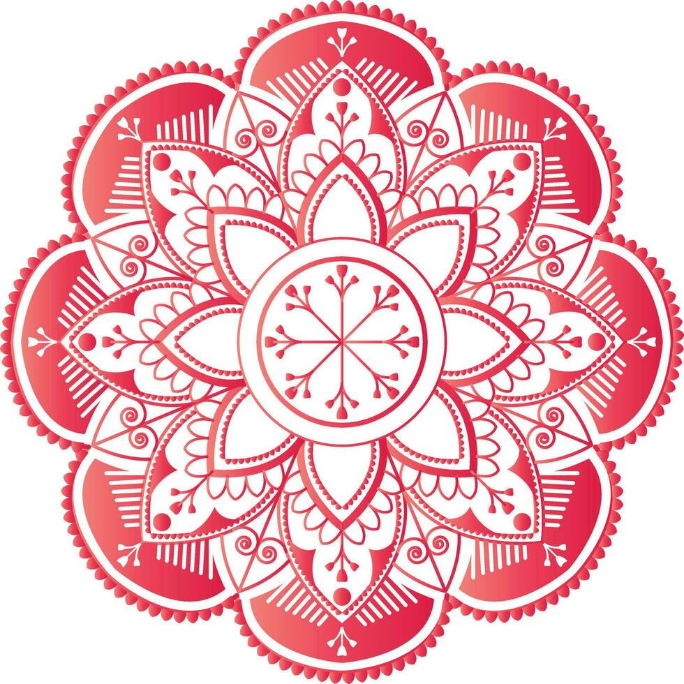 vector mandala circles design