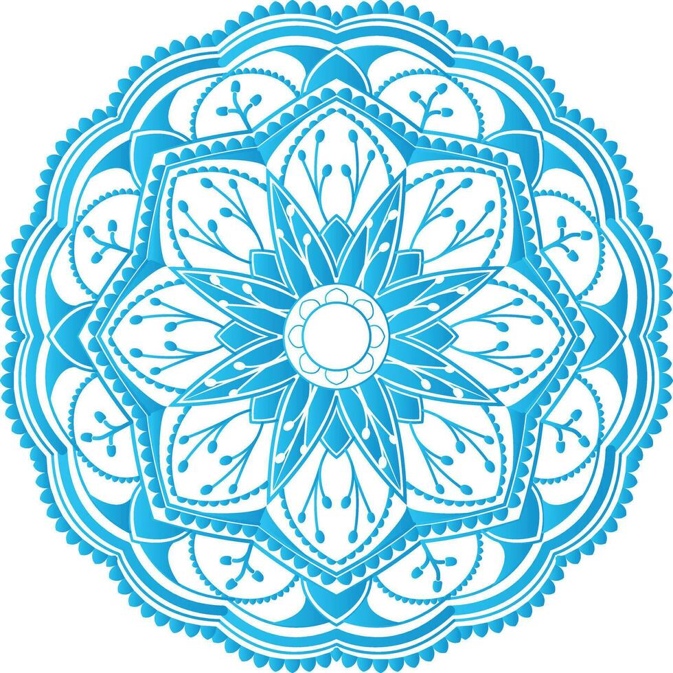 vector mandala circles design
