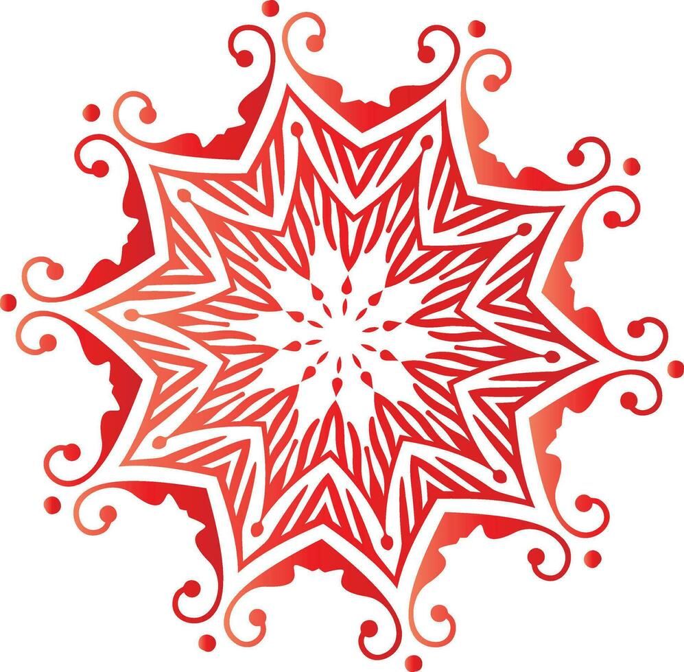 mandala decoration pattern design vector