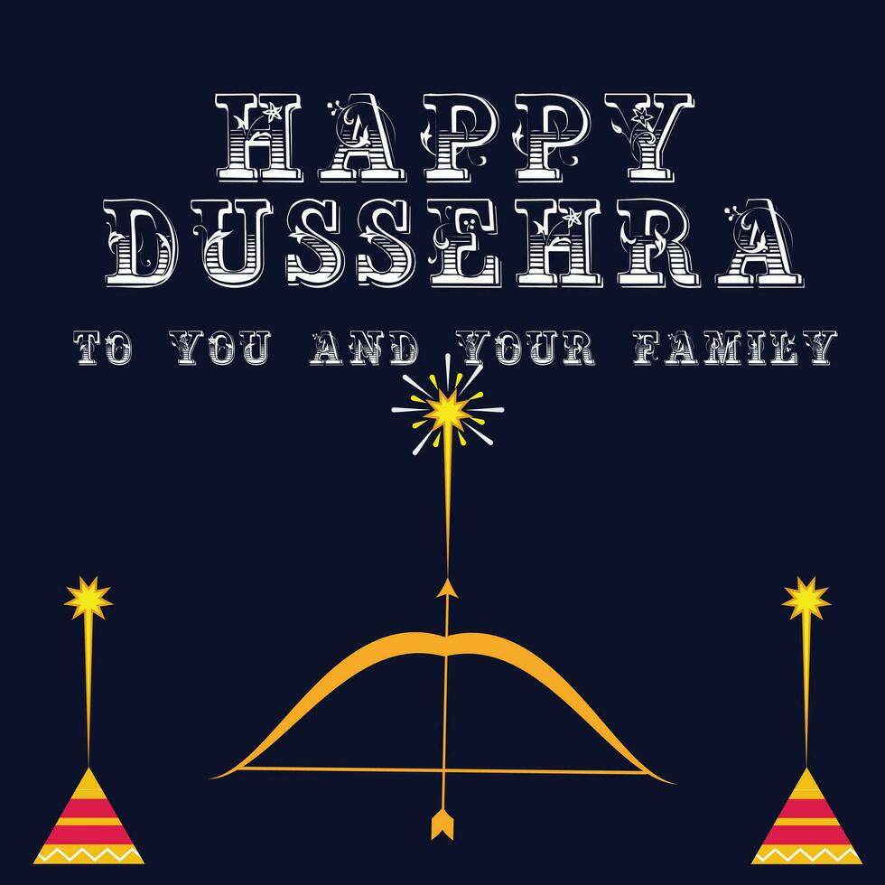 Happy Dussehra banner free template vector