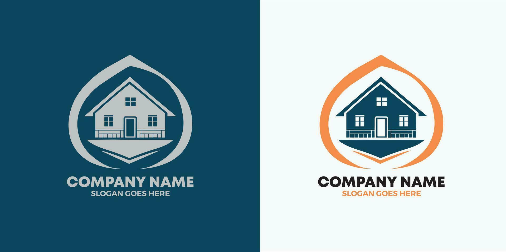 Property logo icon for project identity. Free vector