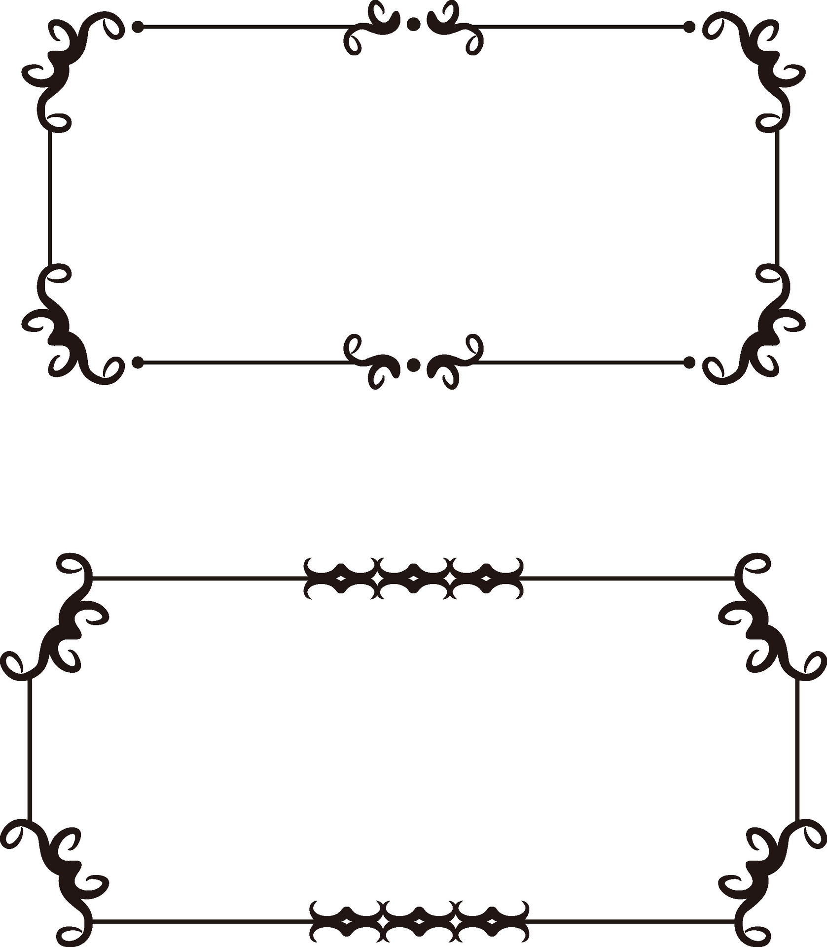 Vintage Frame Border Style 29330134 Vector Art at Vecteezy