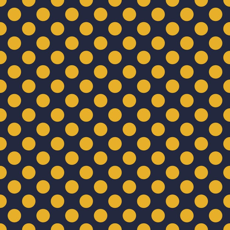 Seamless polka dot pattern. Vector print for fabric background