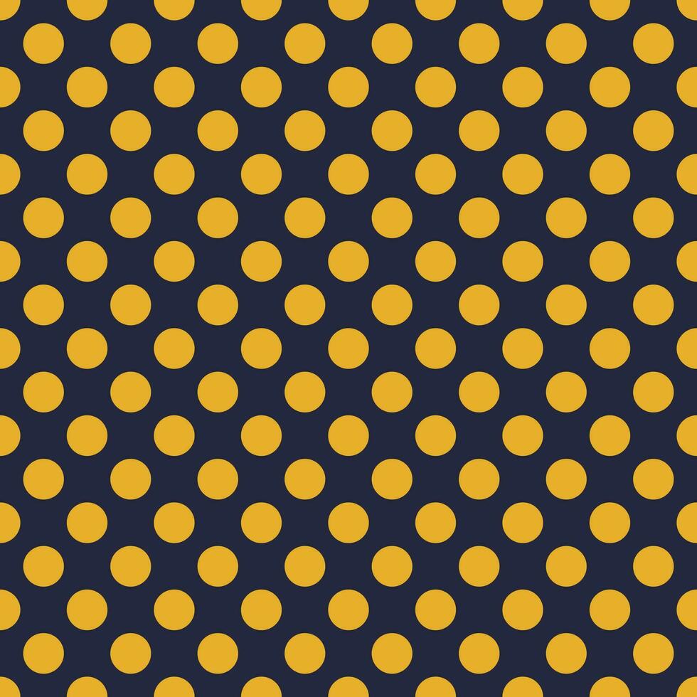 Seamless polka dot pattern. Vector print for fabric background