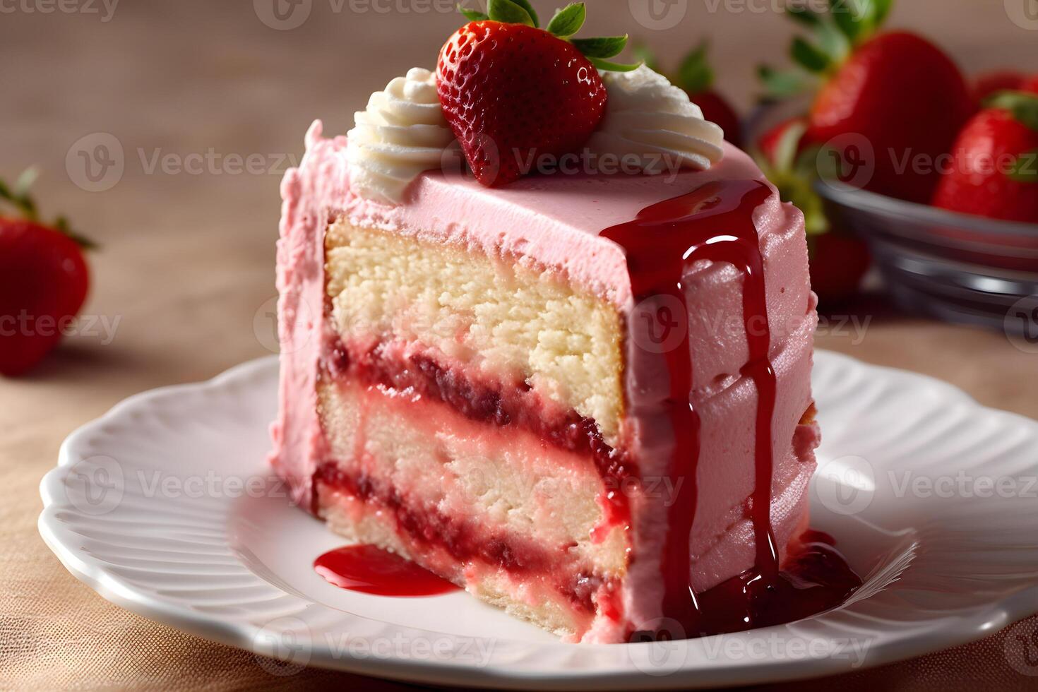 strawberry shortcake aesthetic photo