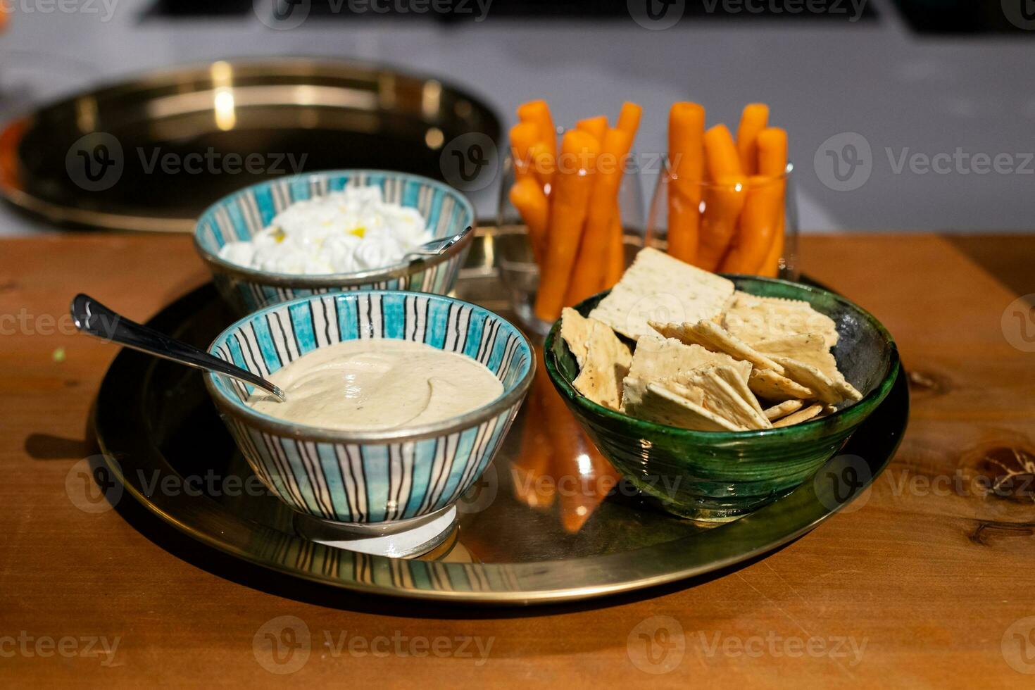 Details of food from catering service photo