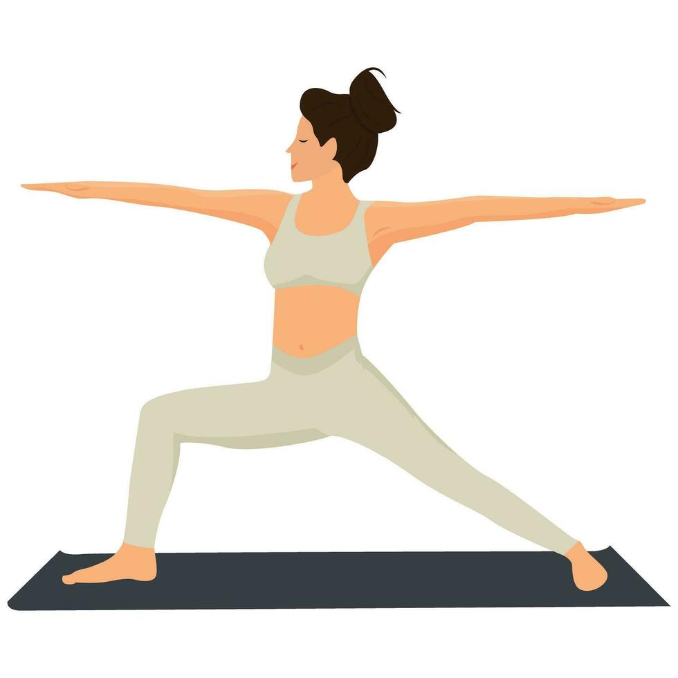 Ashtanga vinyasa yoga vector