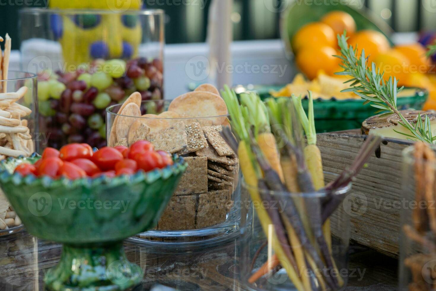 Details of food from catering service photo