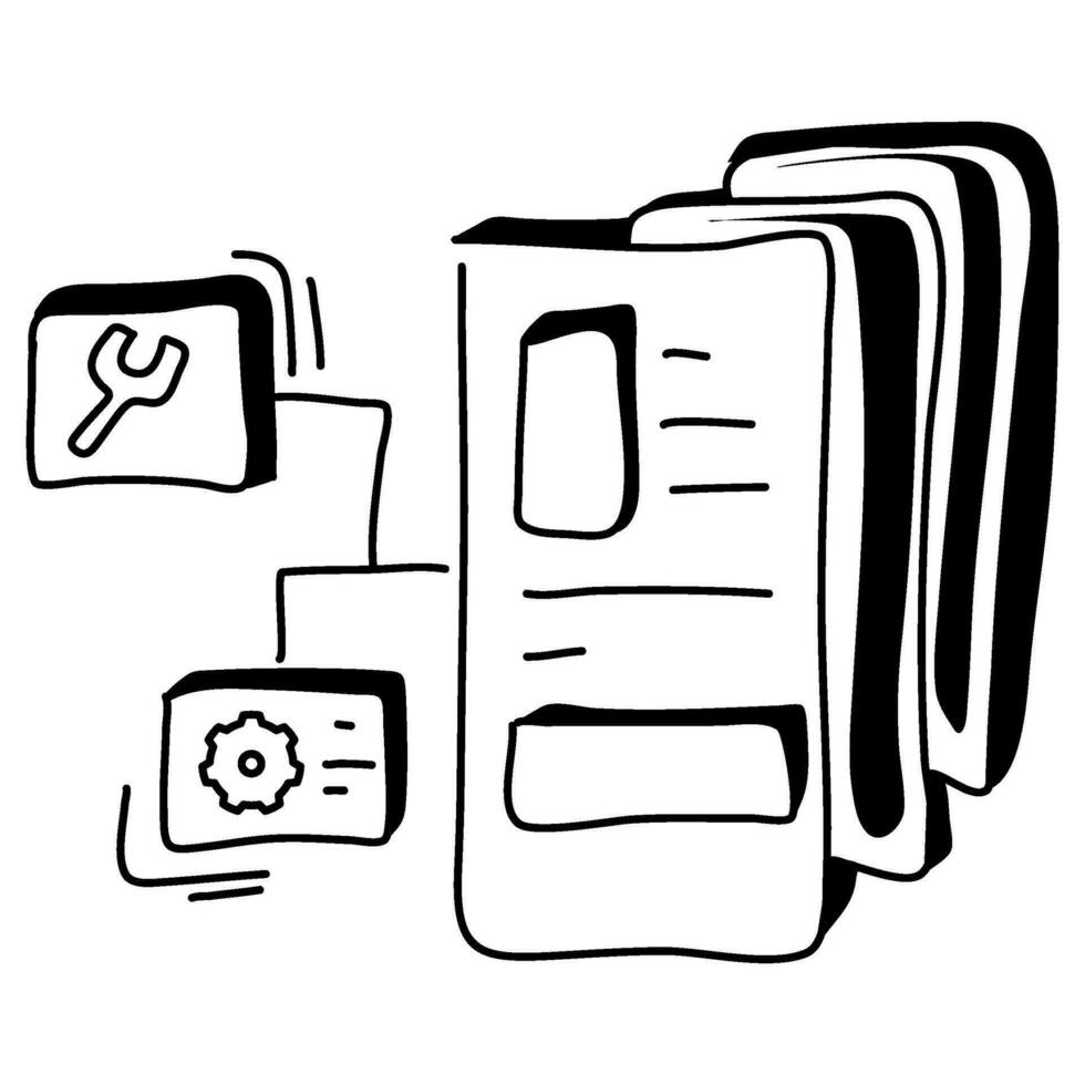 Flat illustrations are perfect for website and mobile app development because they are monolithic, integrated, and reliable. By using a monolithic design approach vector