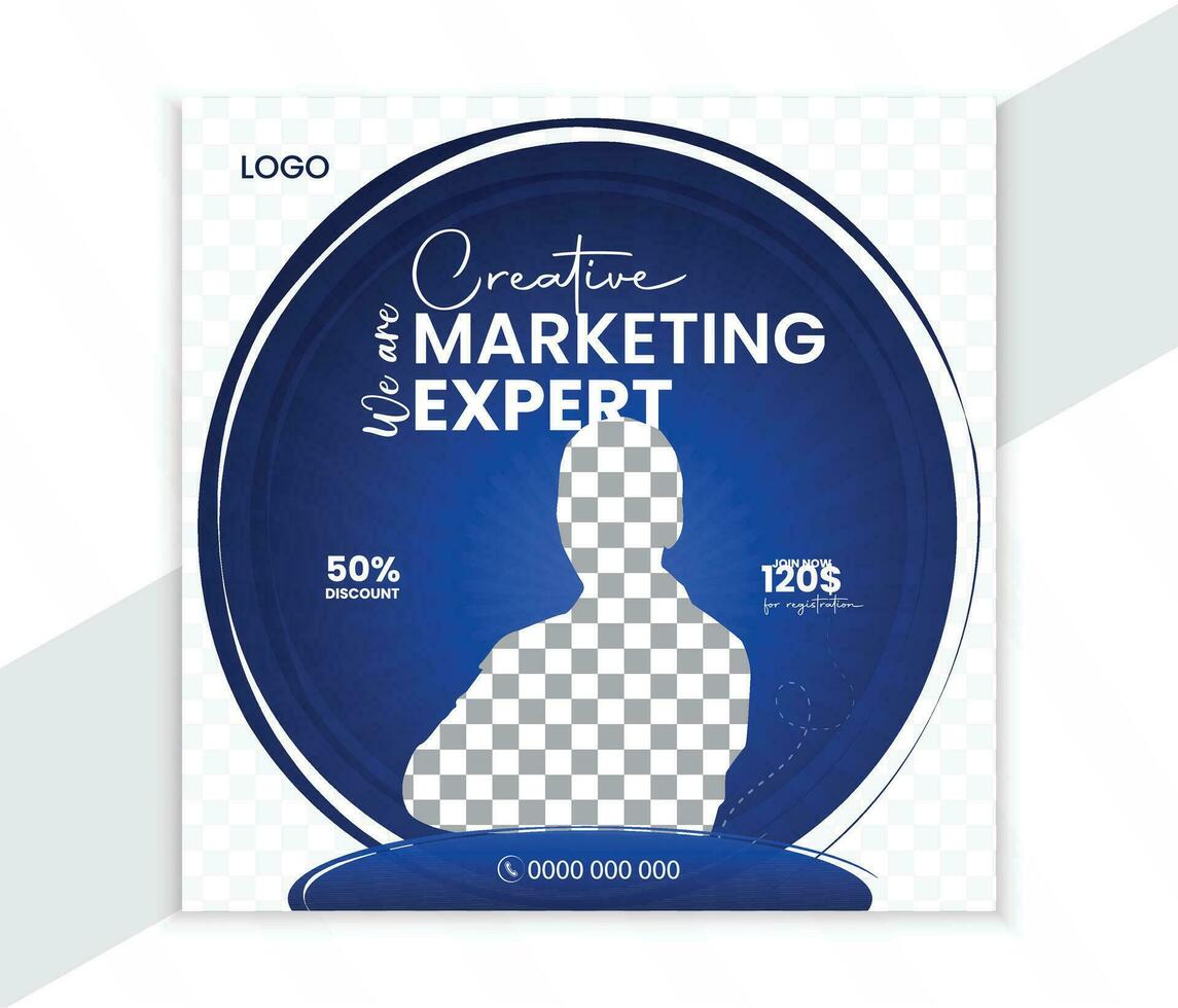 Social Media Post vector