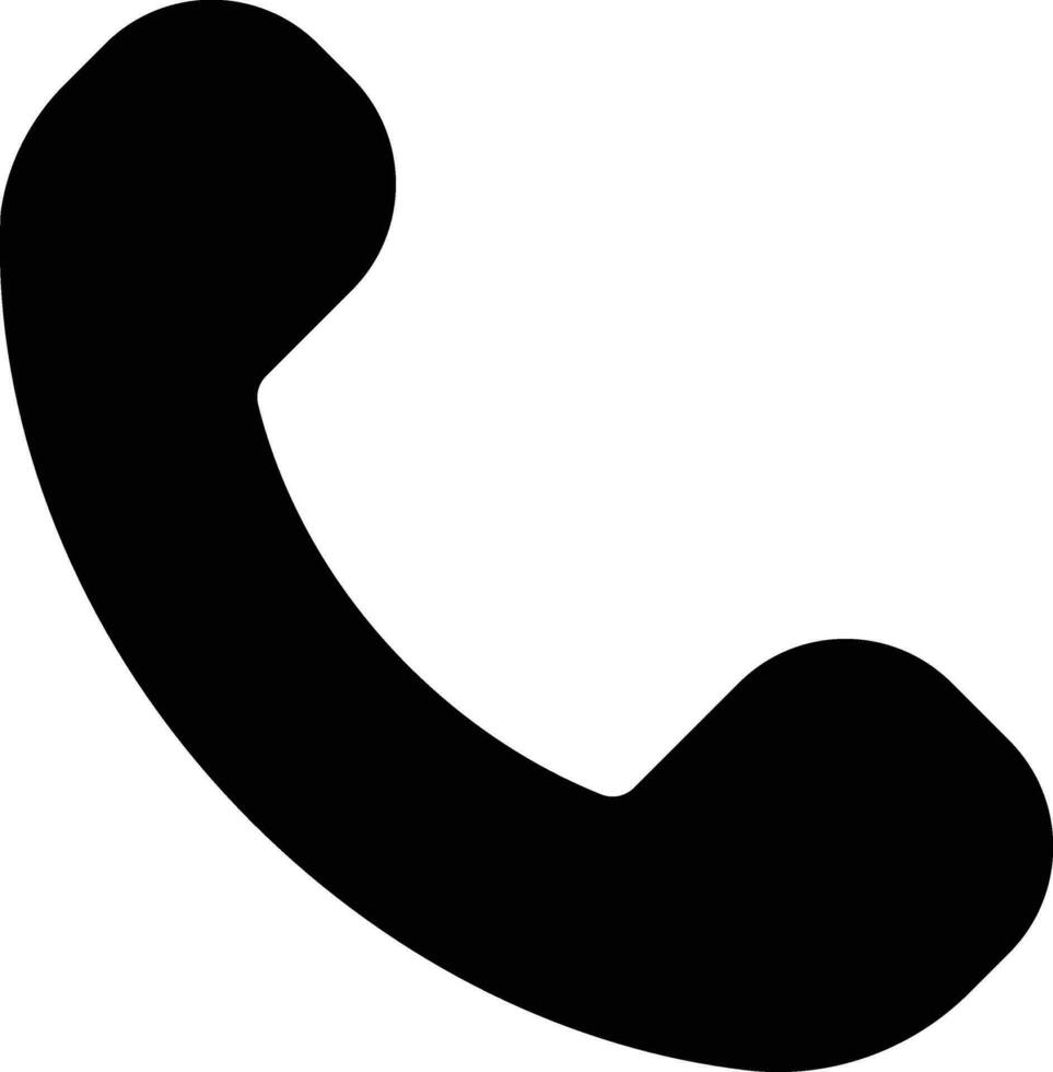 Telephone icon vector and illustration, call icon vector