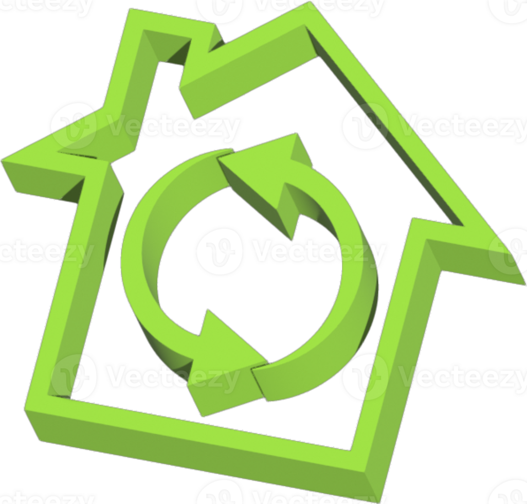 eco icon element for environment or ecologically concept png