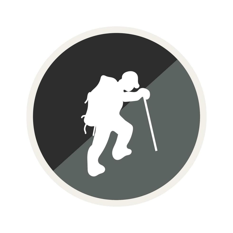 caminante icono, es un vector ilustración, muy sencillo y minimalista con esta caminante icono usted lata utilizar eso para varios necesidades. ya sea para promocional necesidades o visual diseño propósitos