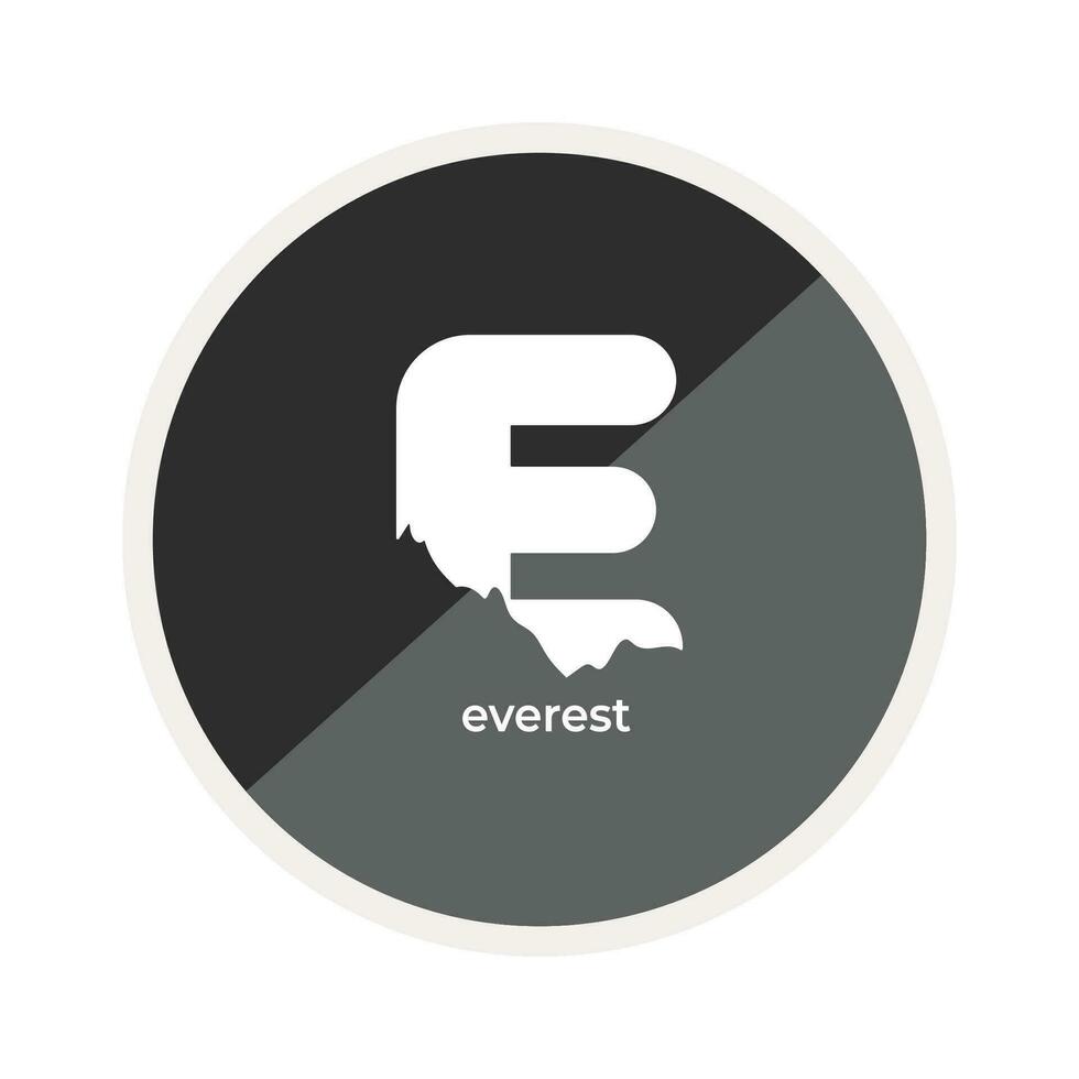 Everest icono, es un vector ilustración, muy sencillo y minimalista con esta Everest icono usted lata utilizar eso para varios necesidades. ya sea para promocional necesidades o visual diseño propósitos