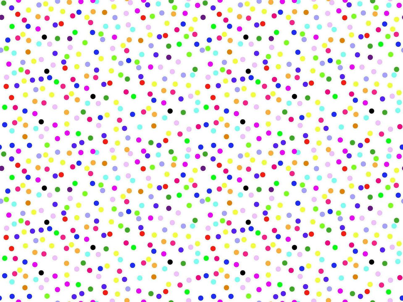 seamless pattern in multicolored circles. Confetti vector