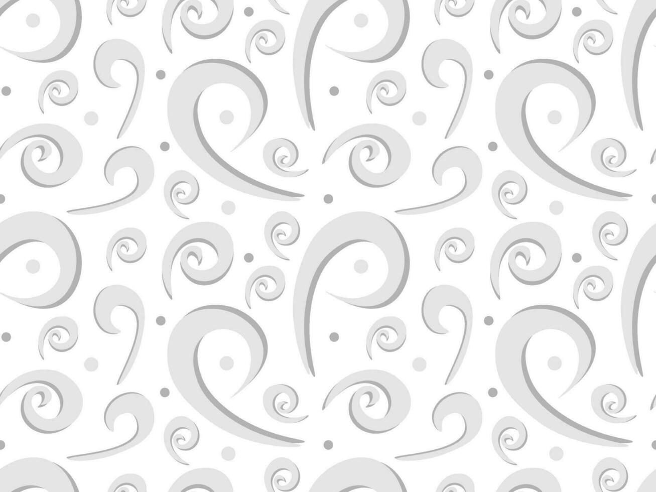 seamless pattern in gray and white tones. Winter Pattern vector