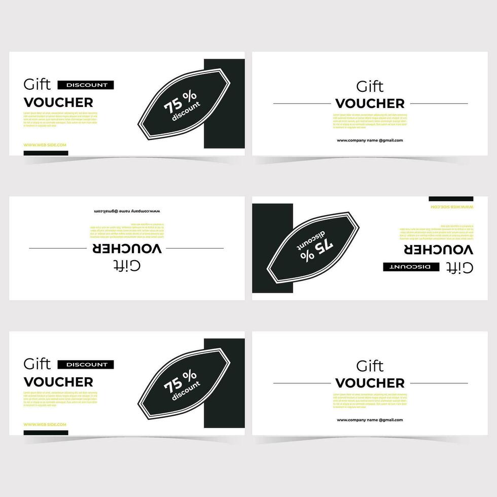 Voucher card Sale Coupon, voucher, tag. Vintage Style template Design vector