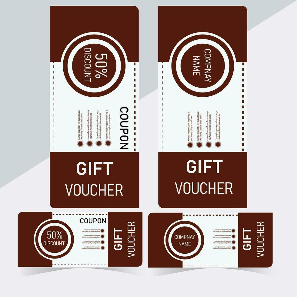 Voucher card Sale Coupon, voucher, tag. Vintage Style template Design vector
