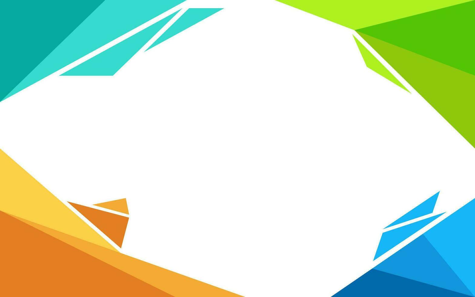 vector geometric wave background colorful
