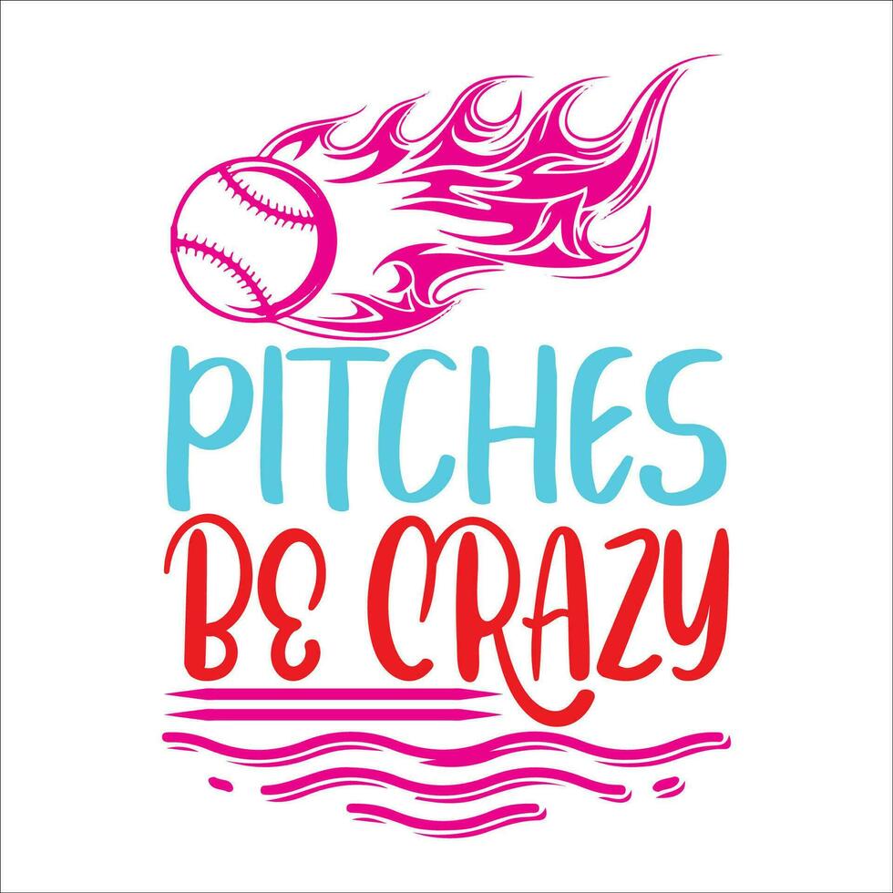 Stylish , fashionable  and awesome Baseball  typography art and illustrator vector