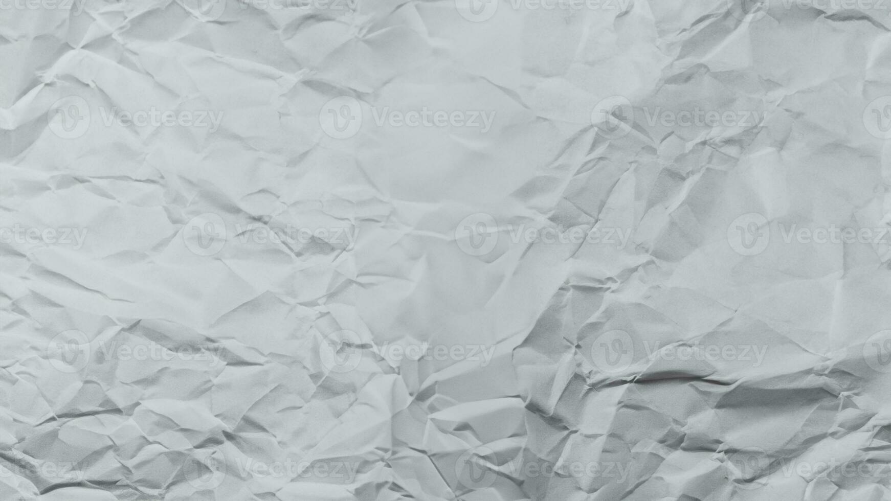 Crumpled white paper photo