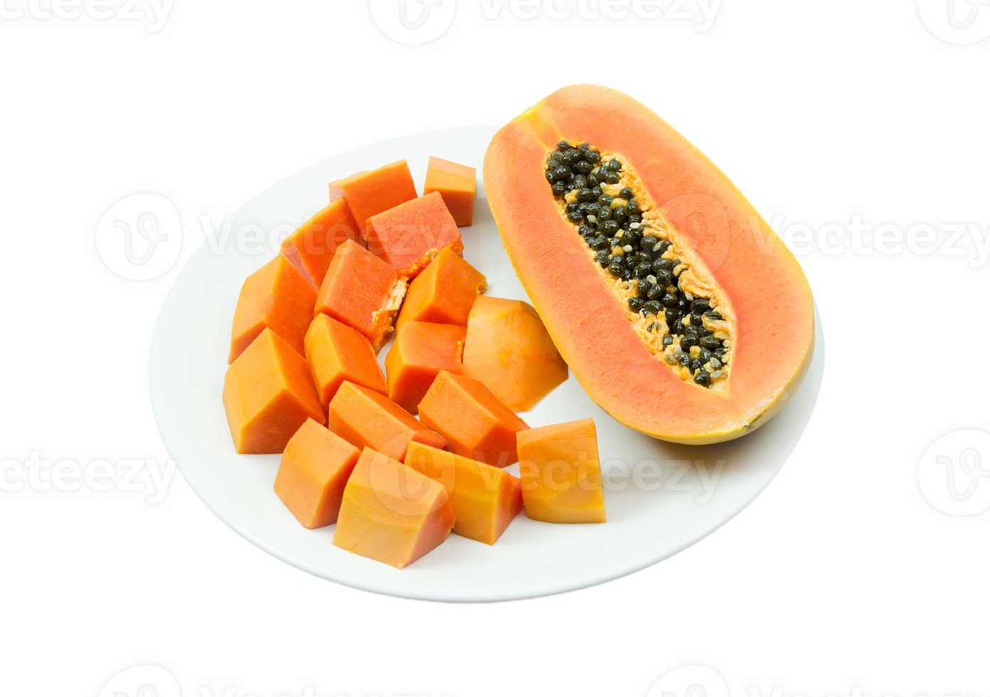 Papaya png transparent background