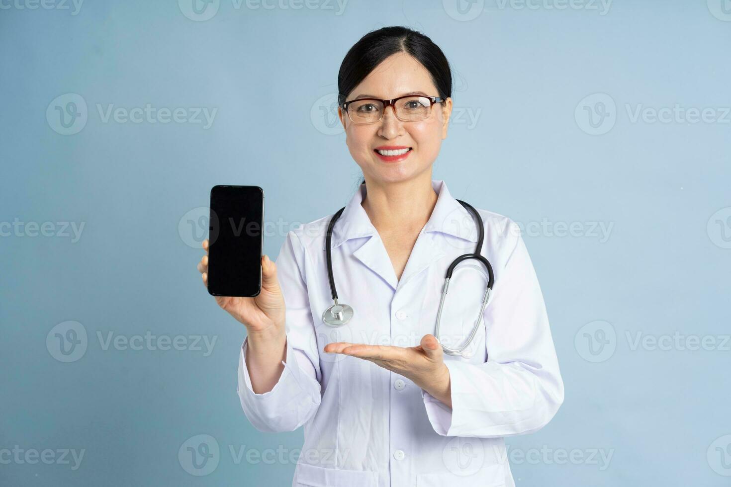 portrait of a female doctor photo